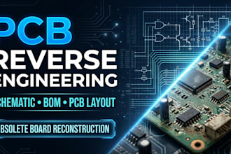 reverse engineer obsolete pcb boards electronic circuits, schematics controllers
