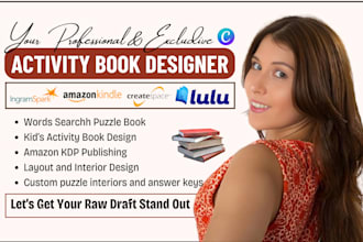 create word search puzzle book activity book for amazon KDP