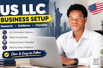 provide US llc formation research and business setup guidance