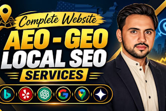 do aeo, GEO and local SEO to rank you on google, chatgpt and gemini