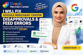 fix google merchant center disapprovals and feed errors