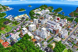 build custom minecraft maps, city maps, game worlds and environments