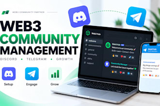 manage and grow your discord and telegram crypto community