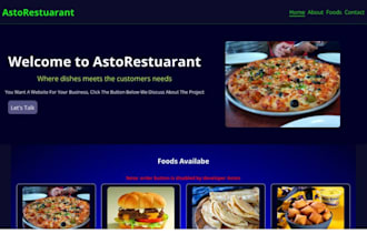 build a landing page website