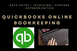 help you with entering your invoices, expenses in quickbooks