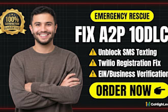 fix go high level a2p 10dlc ghl sms registration and twilio error