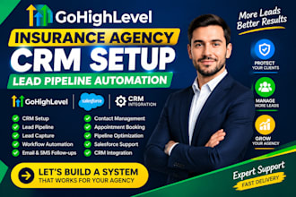 setup gohighlevel insurance agency crm agencyzoom lead pipeline automation