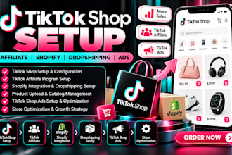 setup tiktok shop tik tok affiliate shopify dropshipping tik tok shop ads