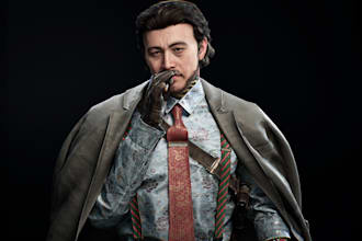 realistic aaa ue4 ue5 game ready 3d character model full body ik ue5 control rig