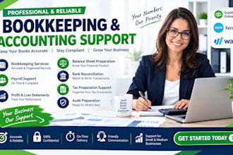 do bookkeeping, payroll, tax, financial statements, and audits