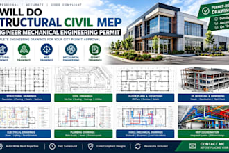 do structural civil mep engineer mechaical engineering permit