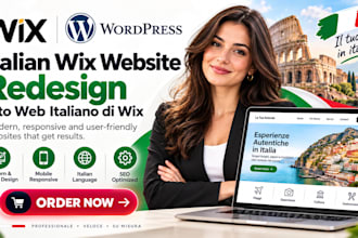design italian wix website redesign italian wix website sito web italiano di wix