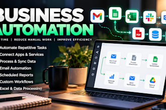 automate repetitive business tasks and data workflows