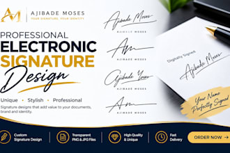 create eletronic signature for your documents