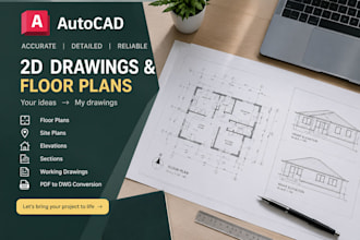 do floor plan and autocad