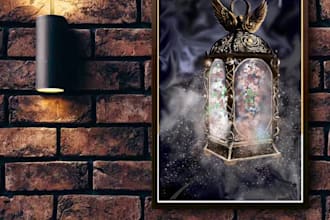 paint custom digital art for books and wall decor