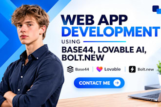 build base44 ai web apps, replit ai bolt new, lovable ai website, base44 expert