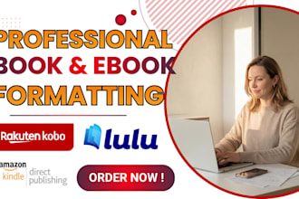 do book formatting, paperback formatting, book publishing