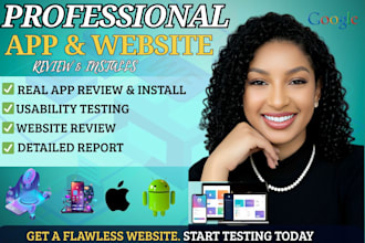 do detailed mobile app review usability testing and feedback