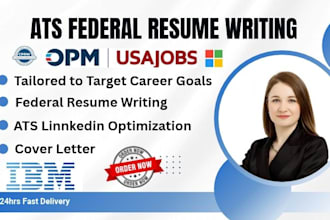 write a federal resume for usajobs applications