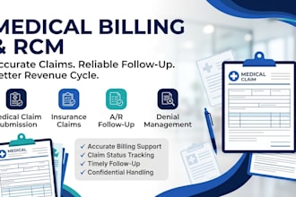 do medical billing, claim submission, ar follow up