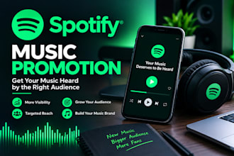 promote your spotify music and market your new song