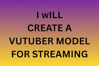 create custom vrchat avatar for warudo, vtuber, streaming