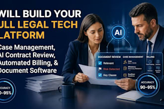 do legal tech case management app ai contract review billing document software