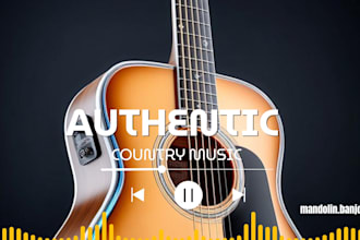 record authentic professional fiddle banjo and  mandolin for your song