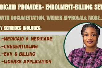 do medicaid compliance, provider enrollment, billing setup, evv, medicaid setup