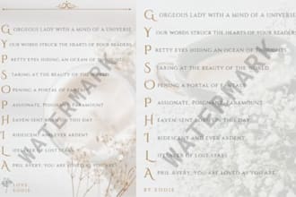 write a unique personalized acrostic poem for any occasion