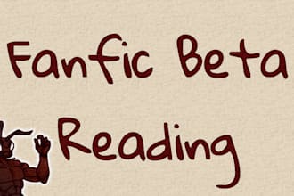 beta read your fanfic