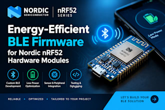 program energy efficient ble firmware for nordic nrf52 hardware modules