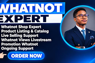 whatnot shop whatnot product listing whatnot views and livestream promotion