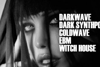 ghost produce darkwave cold wave post punk  synthwave and cyberpunk music