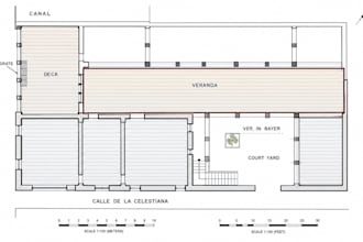draw a deck permit drawing, construction drawing for your building