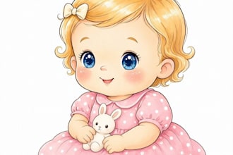 create cute ai cartoons and kids book art