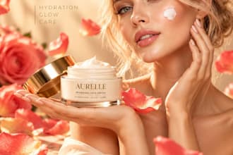 create luxury ai beauty and skincare ads