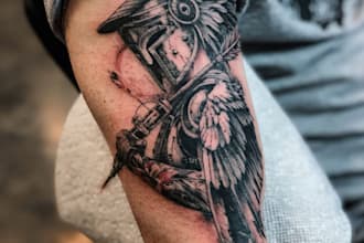 design a custom fine line minimal tattoo