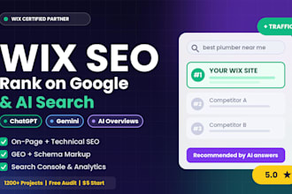 do expert wix SEO to boost your rankings on google and ai search