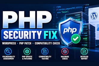fix PHP security vulnerabilities and secure your wordpress website