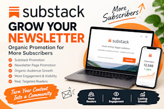 do substack promotion substack newsletter organic  substack subscribers substack