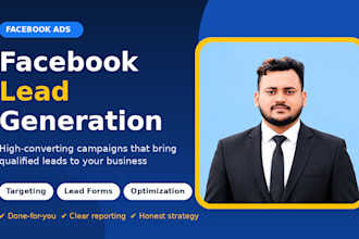 set up facebook lead generation ads for your business