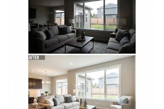 professionally edit real estate photos, hdr images, and property interior