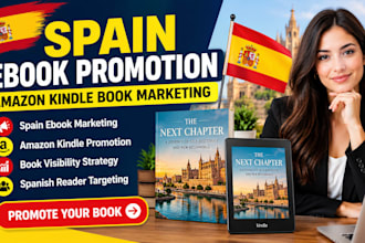 do spain ebook promotion, ebook marketing spanish, amazon kindle book promotion