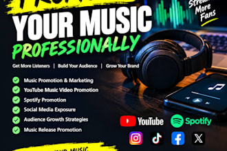 promote your music professionally
