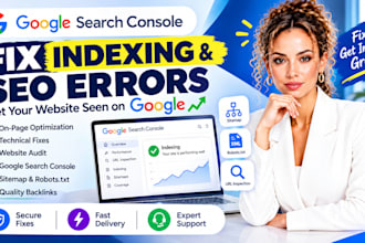 do on page se o, technical seo, website audit and google search console indexing