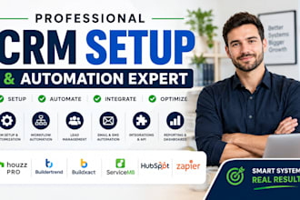 integrate houzz pro buildertrend buildxact servicem8 hubspot automation zapier