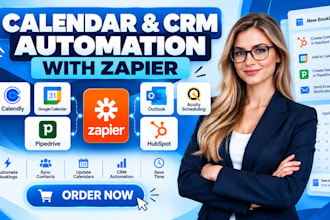 integrate calendly google calendar outlook acuity pipedrive hubspot with zapier