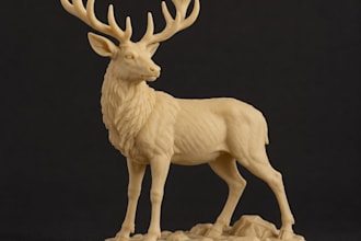create 3d printable models for stl 3d printing